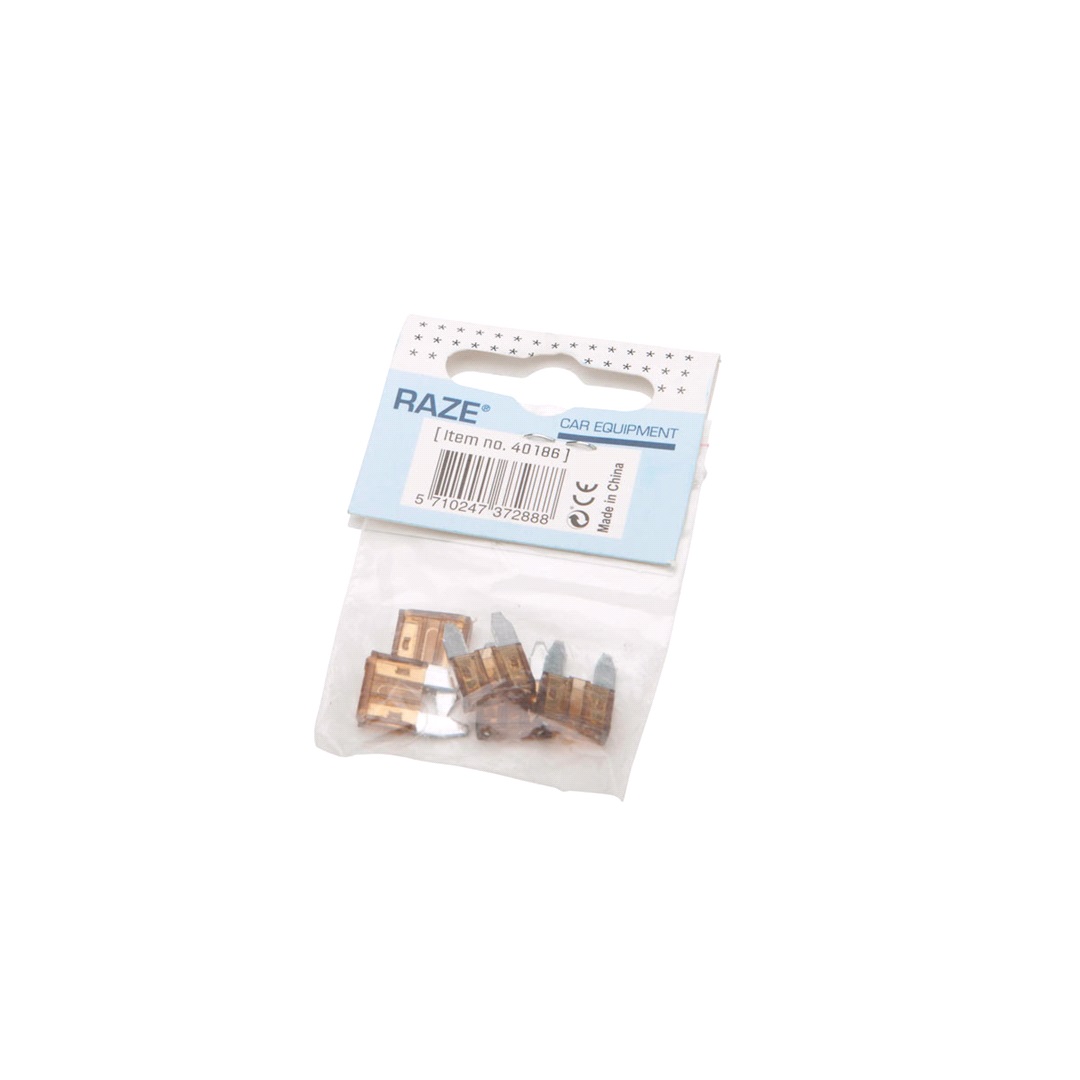 Raze Mini Sikringer Ats 7,5a - 5 Stk.