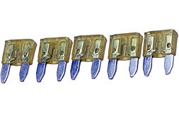 Mini sikringer ATS 20A - 5 stk.