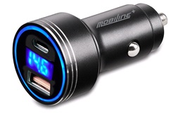 Digital Adapter 12V-24V USB-A & USB-C