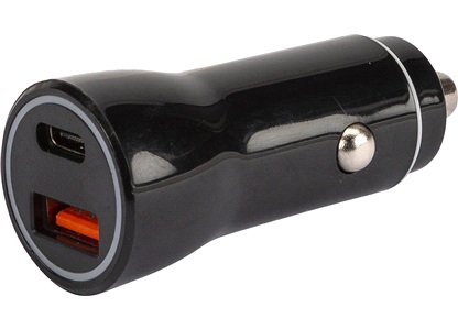 12V USB-C & USB-A adapter hurtig oplader