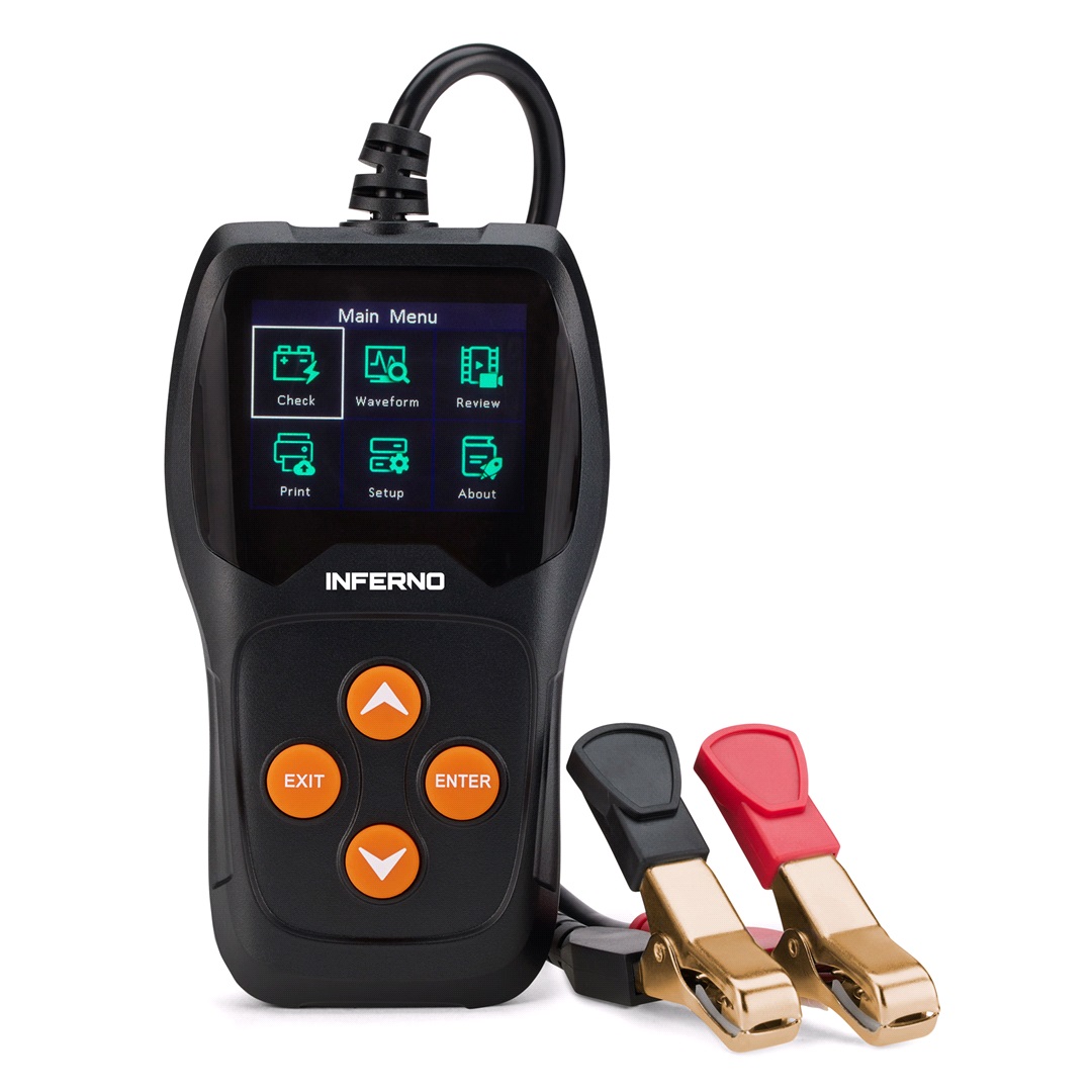 Inferno Batteritestare och analyser KW600