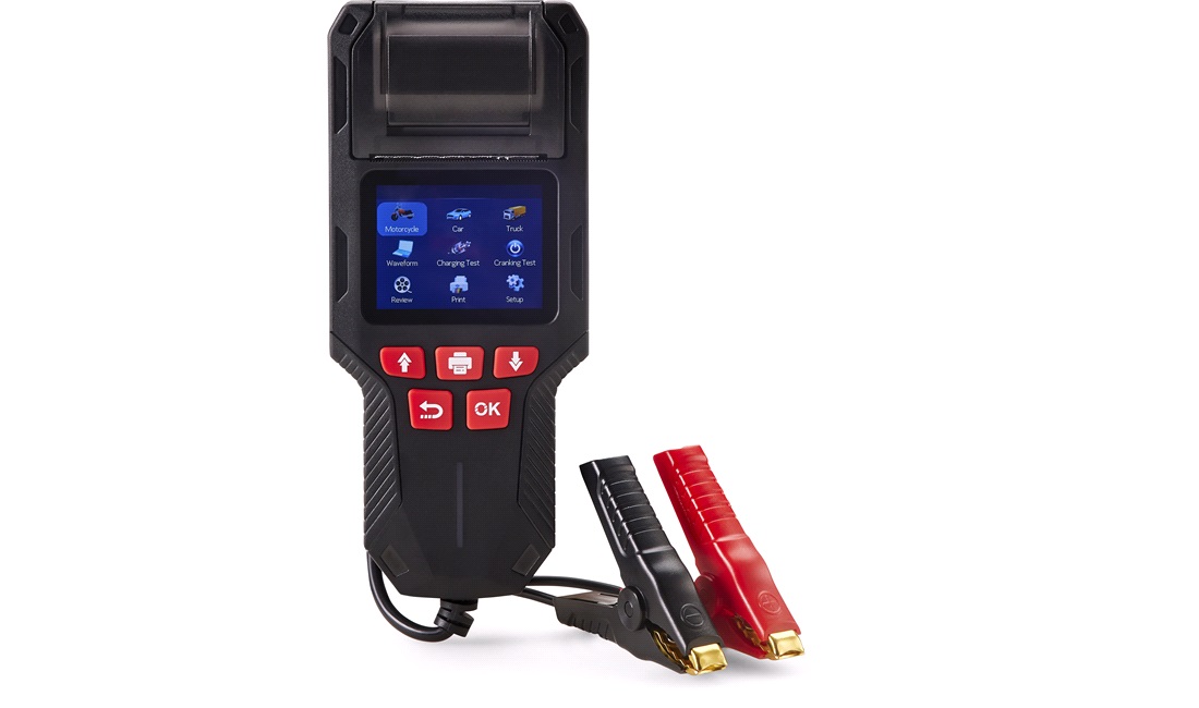  Batteritester med printer KW700