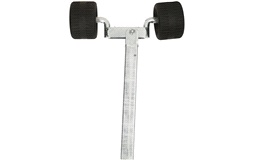 Siderulle til b&aring;dtrailer dobbelt 390mm.