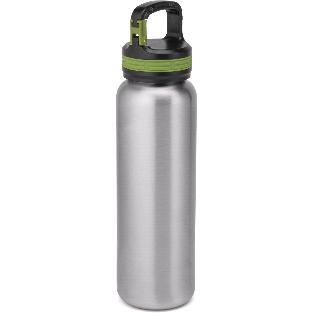 Camp+Nature Termosflaska i stål m karbinhake 600 ML