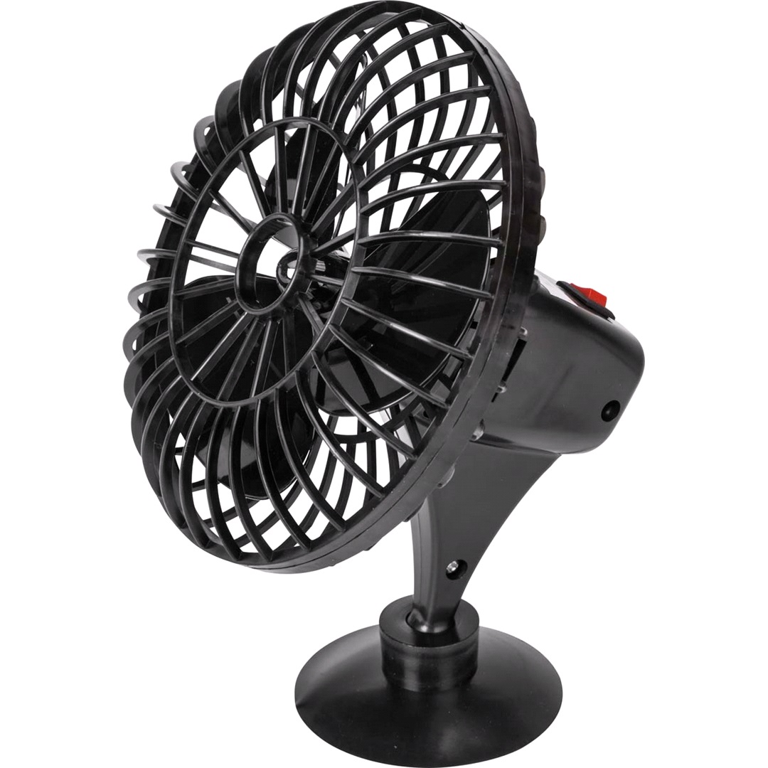 RAZE 12V fläkt med sugkopp