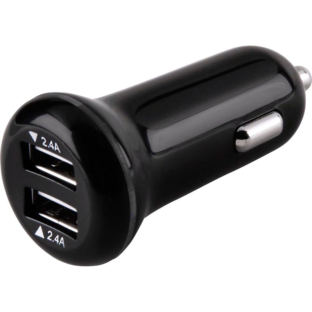 Mobiline Adapter USB-A 12-24V x2