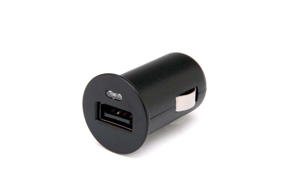  USB uttak MINI 12V/24V - USB 1A 5V