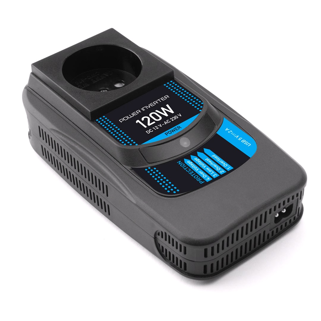 Mobiline Omformer 12-230v 120w+Usb Mobili. Pi-120