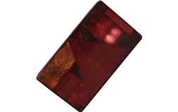 Bag/stop/blink lygte m.trekantrefleks V