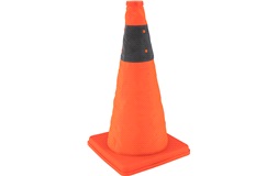 Trafikk-kjegle sammenleggbar 45 cm