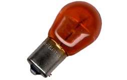 12V-21W, gul, BAU15S