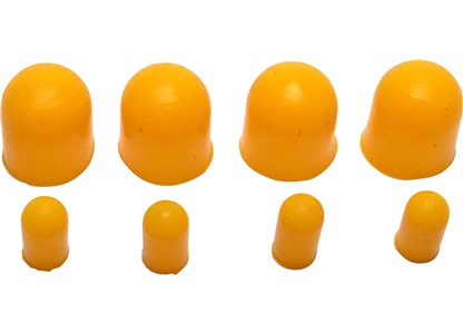 Lampöverdrag orange, 4 st T5 4 st T10
