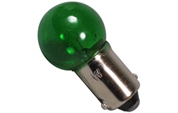Pære BA9S, 12V-3W, Grøn
