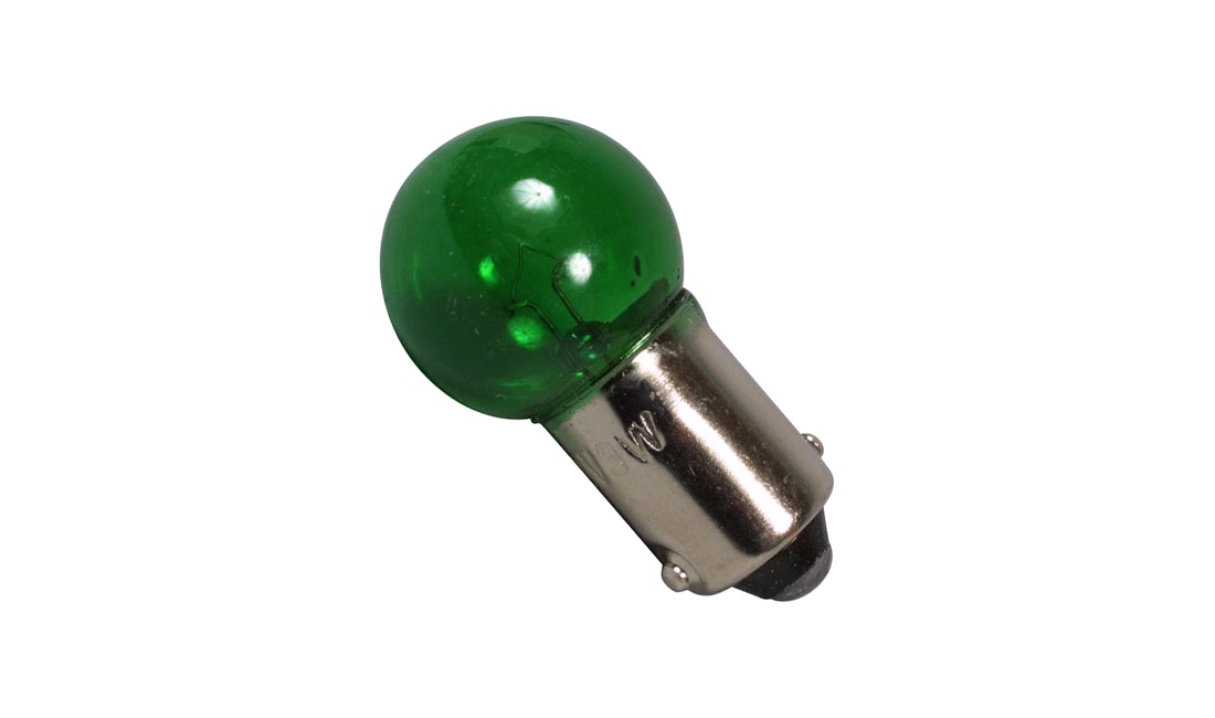  Glödlampa 12V-3W (BA9s) grön