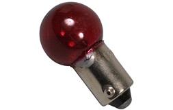 Pære BA9S, 12V-3W, Rød