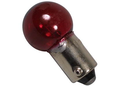 Glödlampa 12V-3W (BA9s) röd
