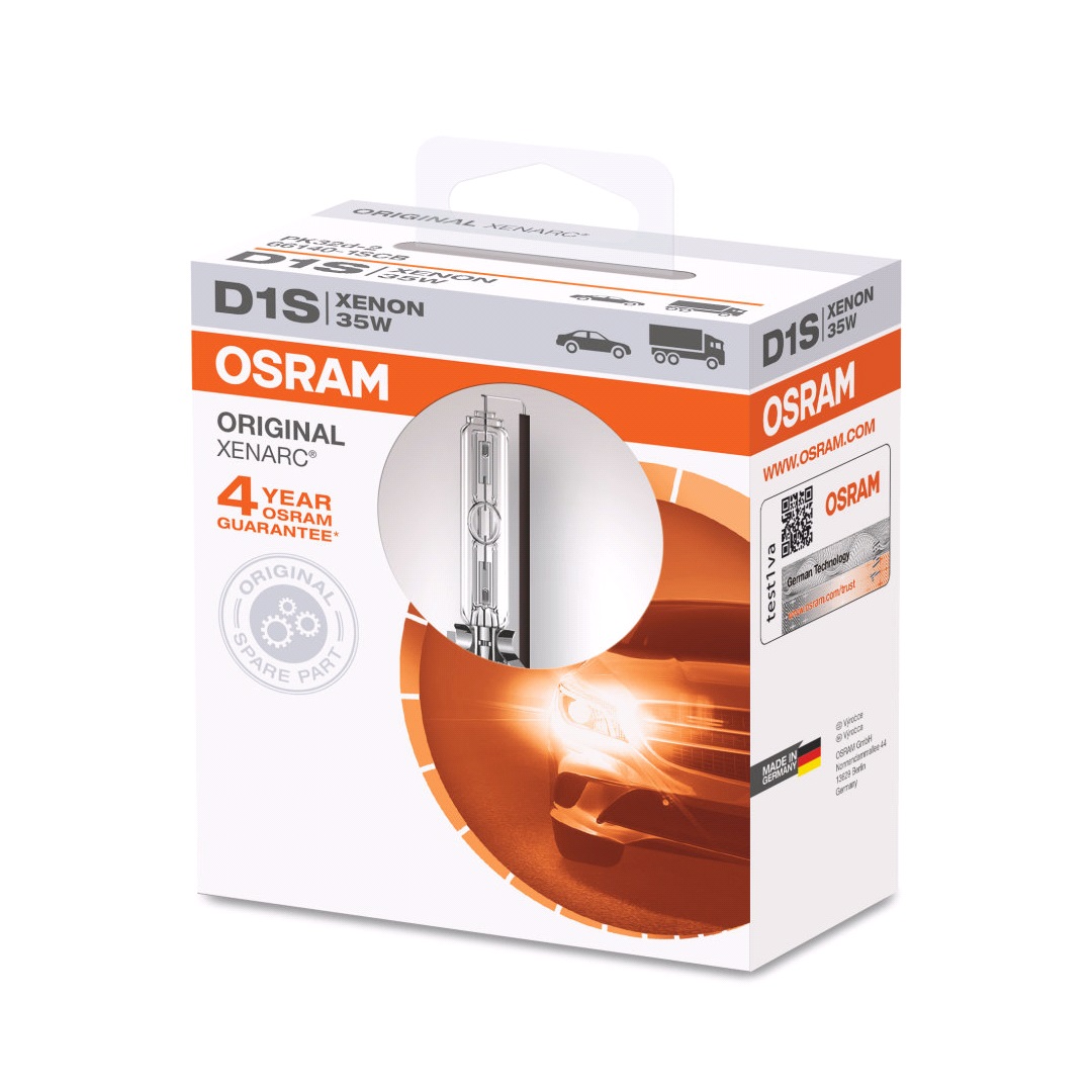 Osram D1S Xenon, 4300k, 35W, OSRAM
