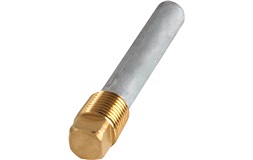 Zink for varmeveksler 1/4"