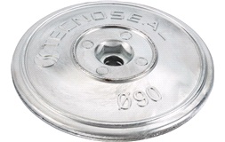 Sinkanod tallerken sett ø90mm 450 gr