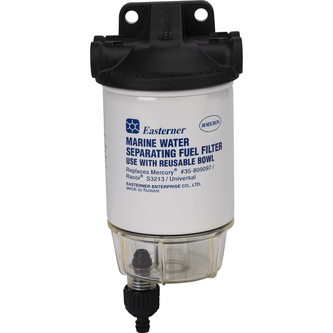 Easterner Bensinfilter 10 micron komposit topp