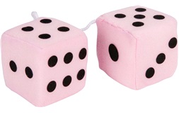 Terninger til frontrute, Rosa