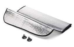 Frontrutetildekning, Aluminium