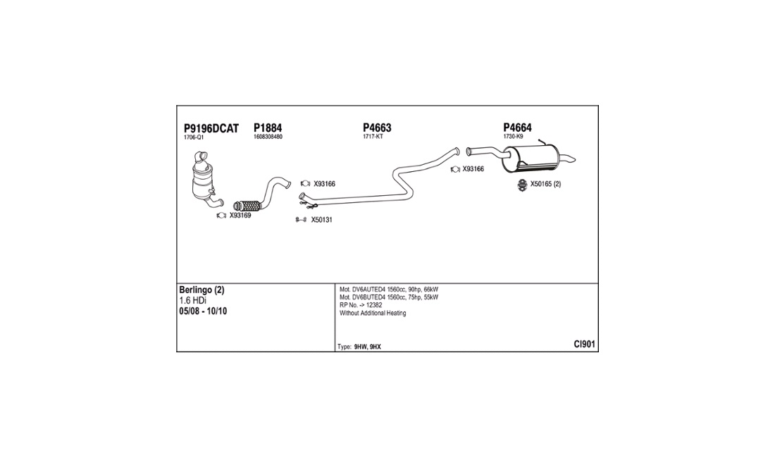  Avgassystem