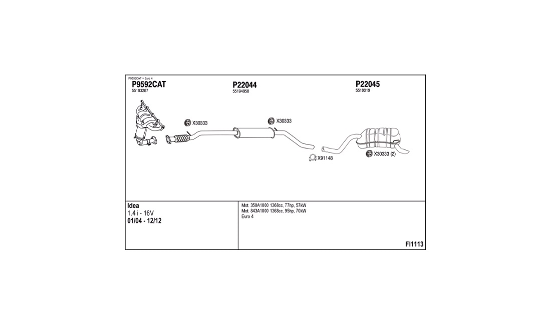  Avgassystem