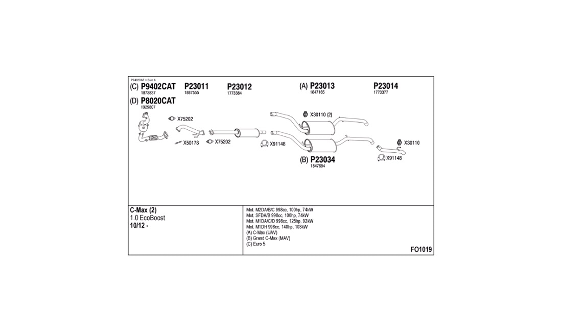  Avgassystem