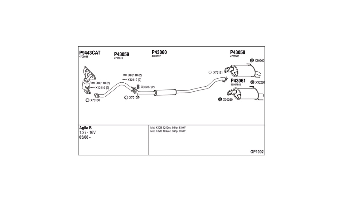  Avgassystem