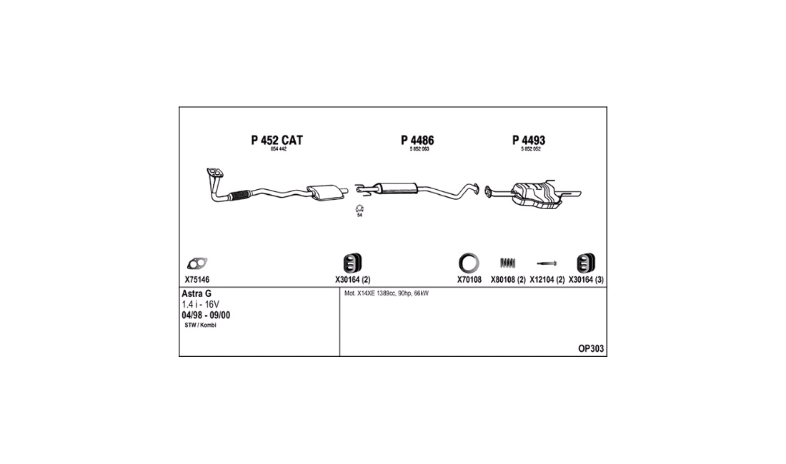  Avgassystem