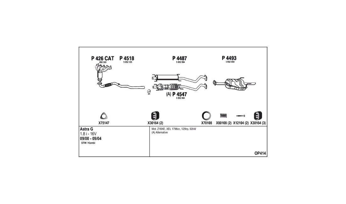  Avgassystem