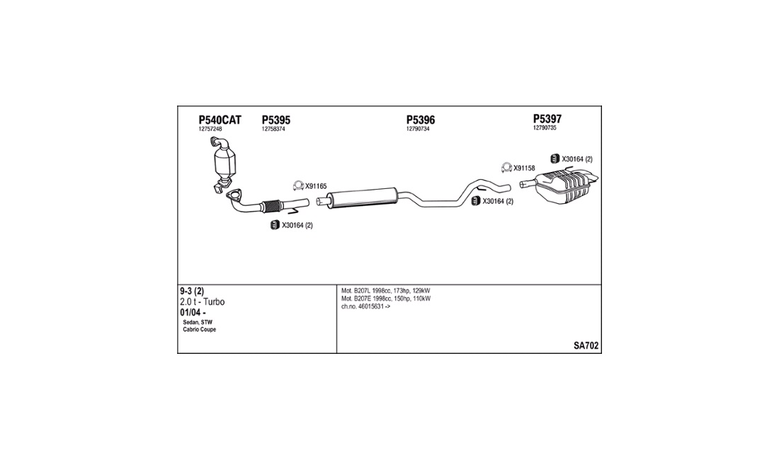  Avgassystem