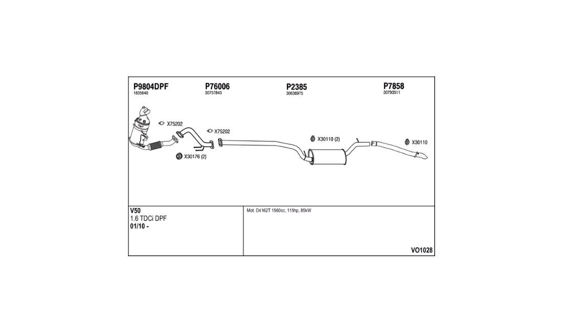  Avgassystem