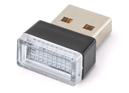 USB-dekorationsljus 2 st
