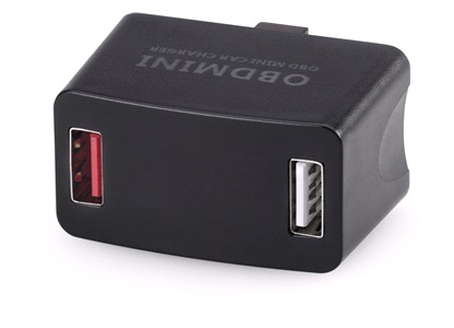 Mobiline OBD-adapter med 2 x USB-udtag 