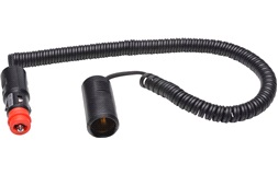 Forlengerkabel spiral lighter 8A 12/24V