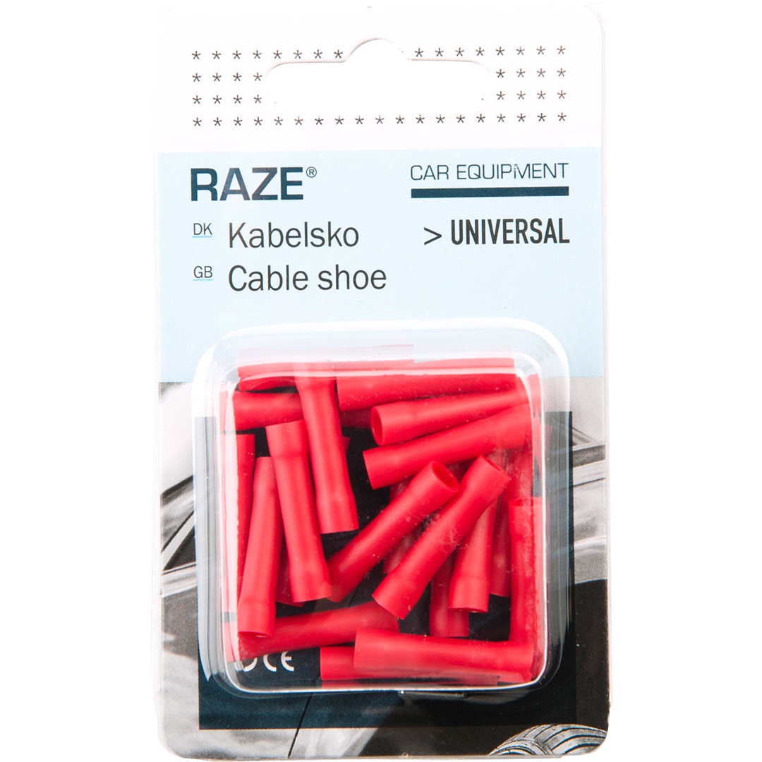 RAZE Kabelsko 20 stk. Röd