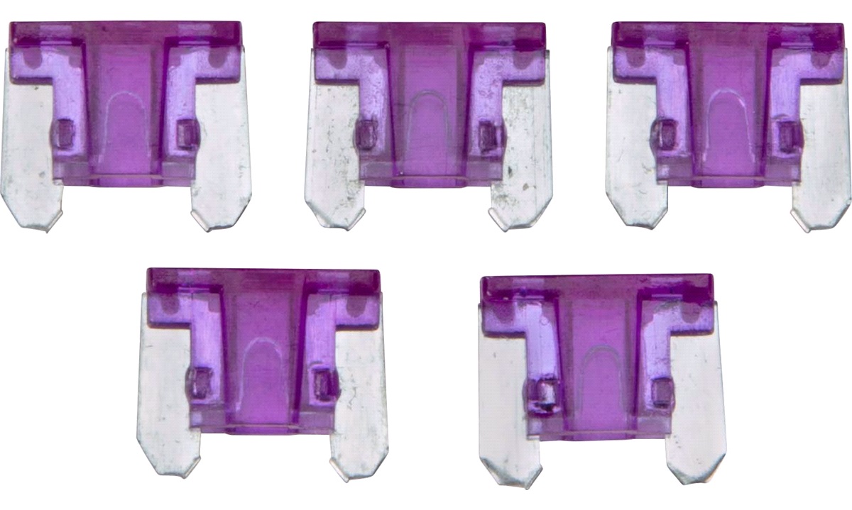  Flatsikring micro 3A - 5 stk. 