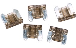 Fladsikring micro 7,5A - 5 stk. 