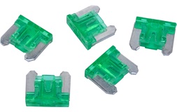 Fladsikring micro 30A - 5 stk. 