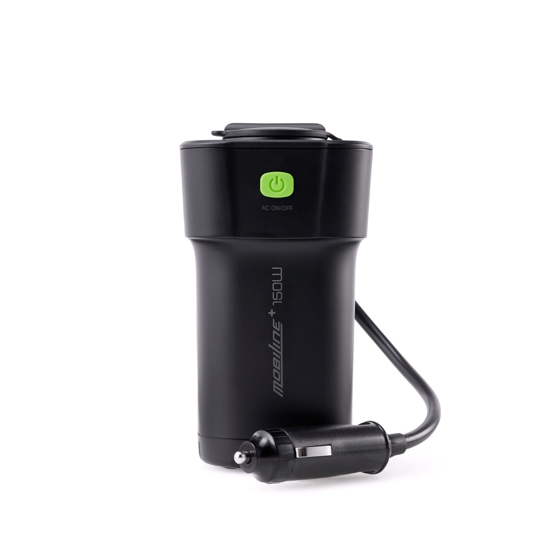 Mobiline Omformer 12-230v 150w+Usb Mobili. Pi-150