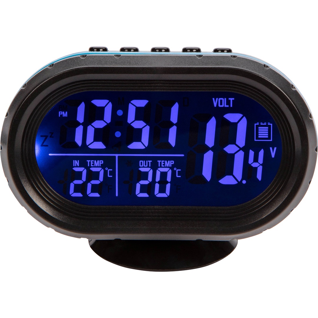 Raze Digitalt Termometer, Klokke, Volometer