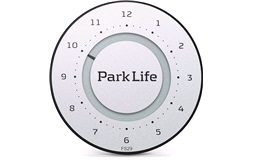 Elektronisk P-skive Park Life Silver