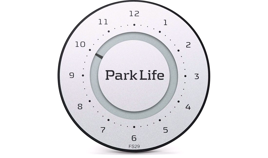  Elektronisk P-skive Park Life Silver