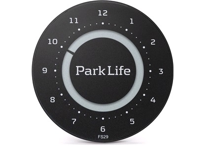 Elektronisk P-skive Park Life Black