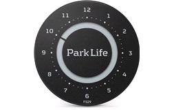 Elektronisk P-skive Park Life Black