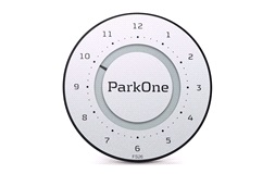 Elektronisk p-skive ParkOne 2 Titanium S