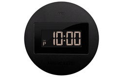 Elektronisk P-skive PARK LITE Rund front
