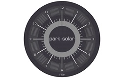 Elektronisk P-skive Park Solar